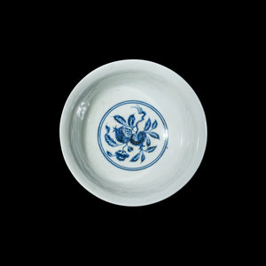A Chinese Anhua Decorated Blue