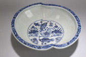 A CHINESE AQUA-THEME BLUE AND