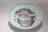 A CHINESE AQUA-THEME PORCELAIN
