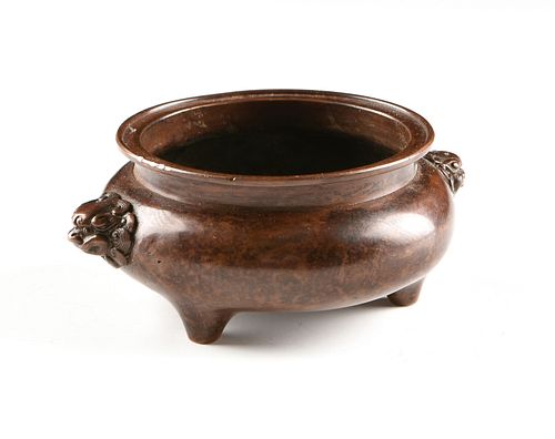 A CHINESE ARCHAISTIC STYLE COPPERED