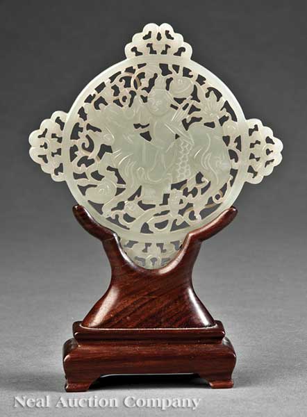 A Chinese Archaistic White Jade