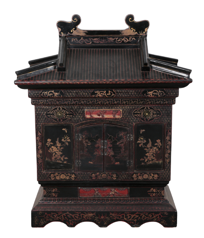 A CHINESE ARCHITECTURAL BLACK