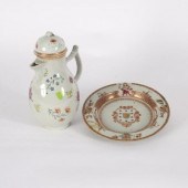 A Chinese armorial plate, 18th