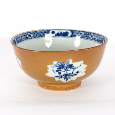 A Chinese Batavian blue and white