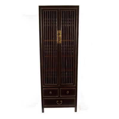 A Chinese black lacquer and