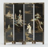 A Chinese Black Lacquered Peti