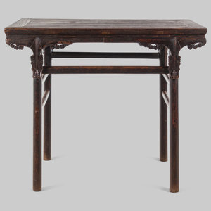 A Chinese Black Lacquered