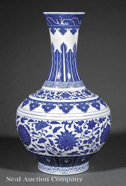 A Chinese Blue and White