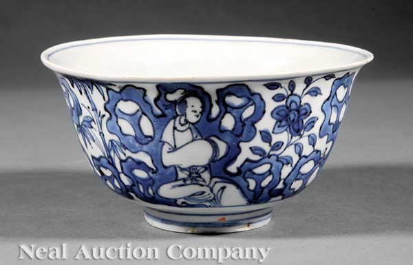 A Chinese Blue and White