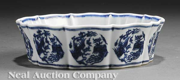 A Chinese Blue and White
