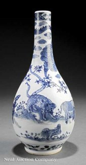 A Chinese Blue and White Porce