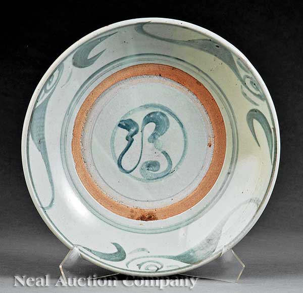 A Chinese Blue and White Pottery