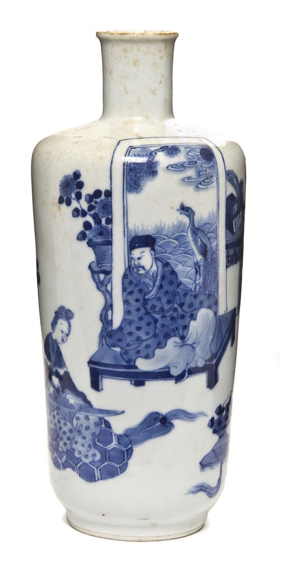A Chinese Blue and White Vase