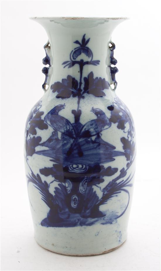 A Chinese Blue and White
