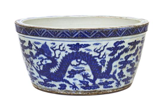 A Chinese Blue and White