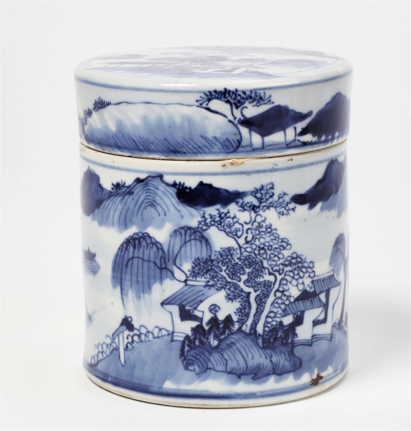 A CHINESE BLUE AND WHITE