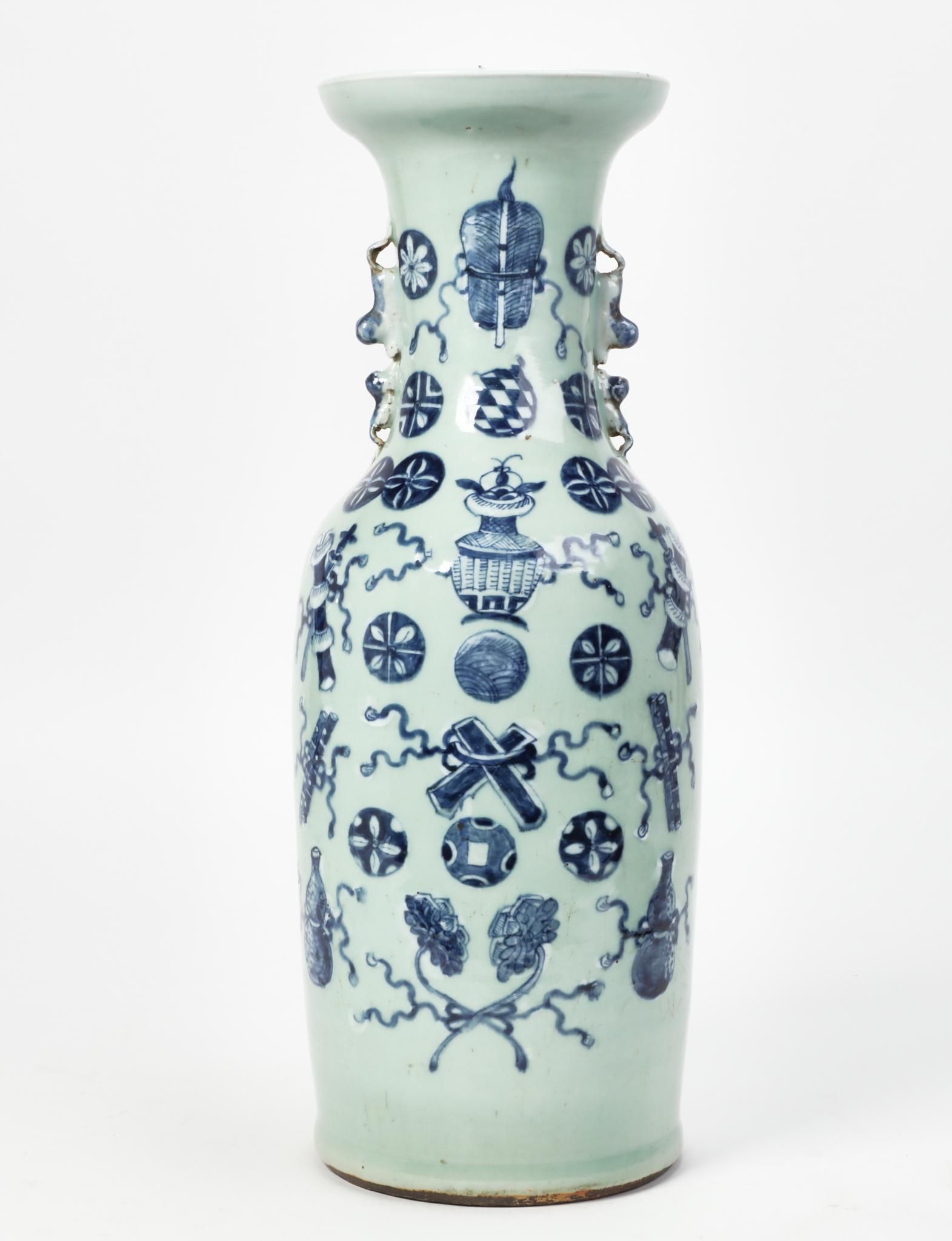 A CHINESE BLUE AND WHITE