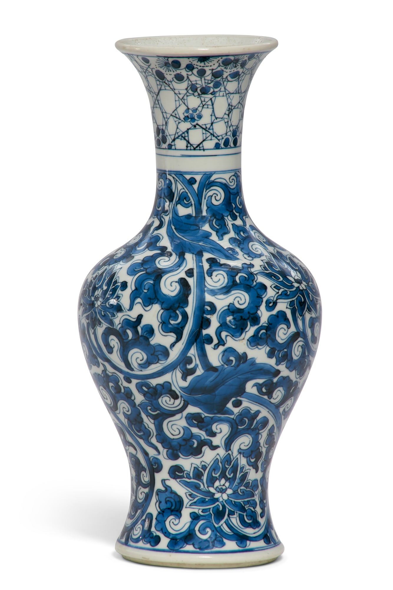 A CHINESE BLUE AND WHITE