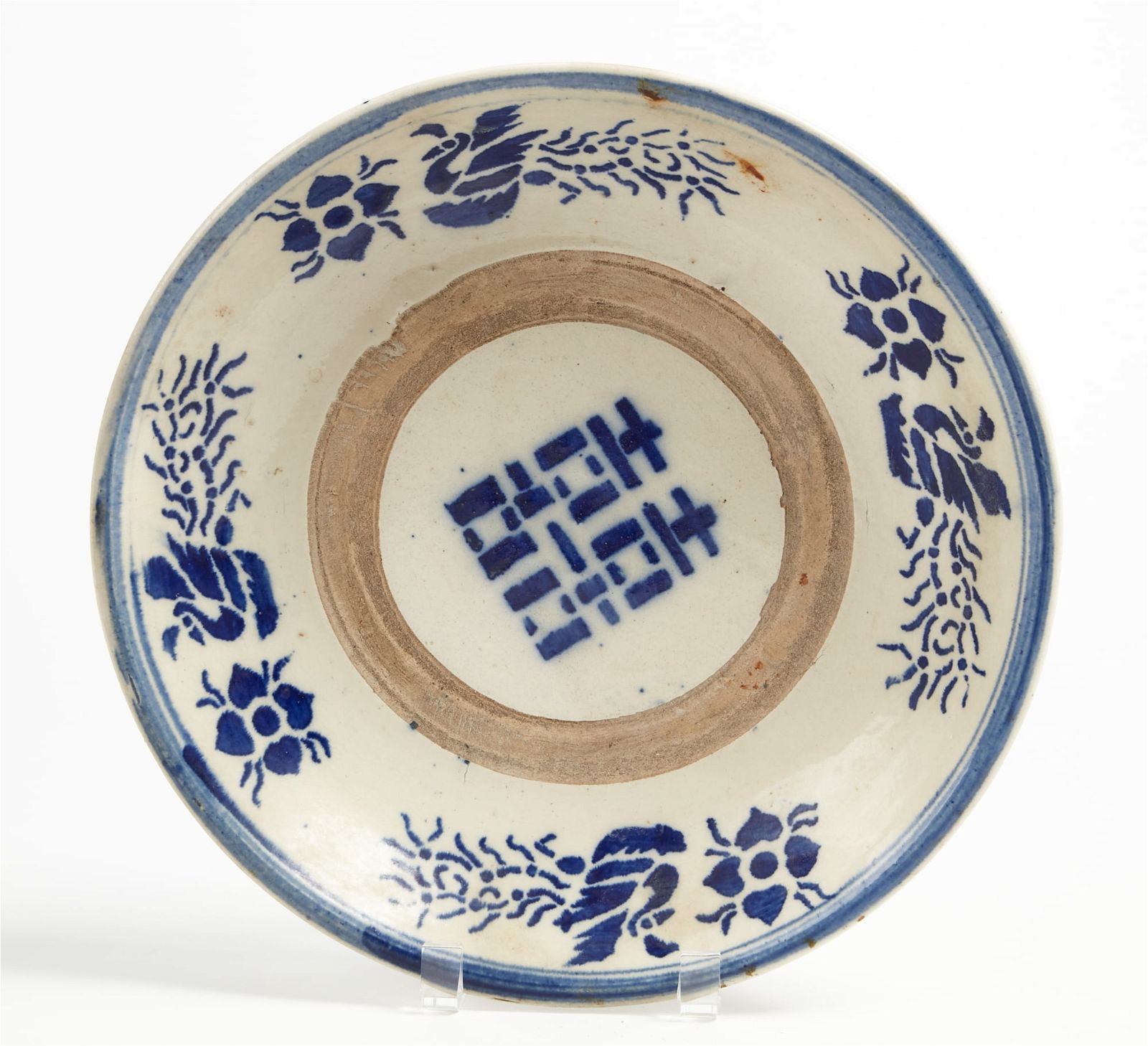 A CHINESE BLUE AND WHITE