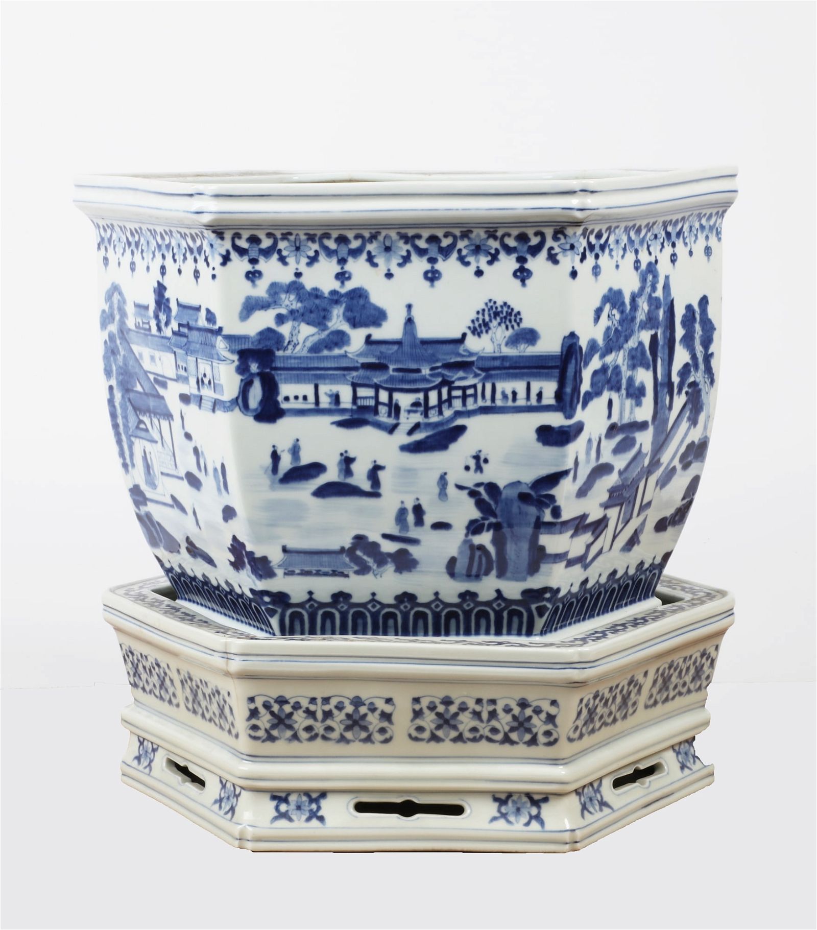 A CHINESE BLUE AND WHITE
