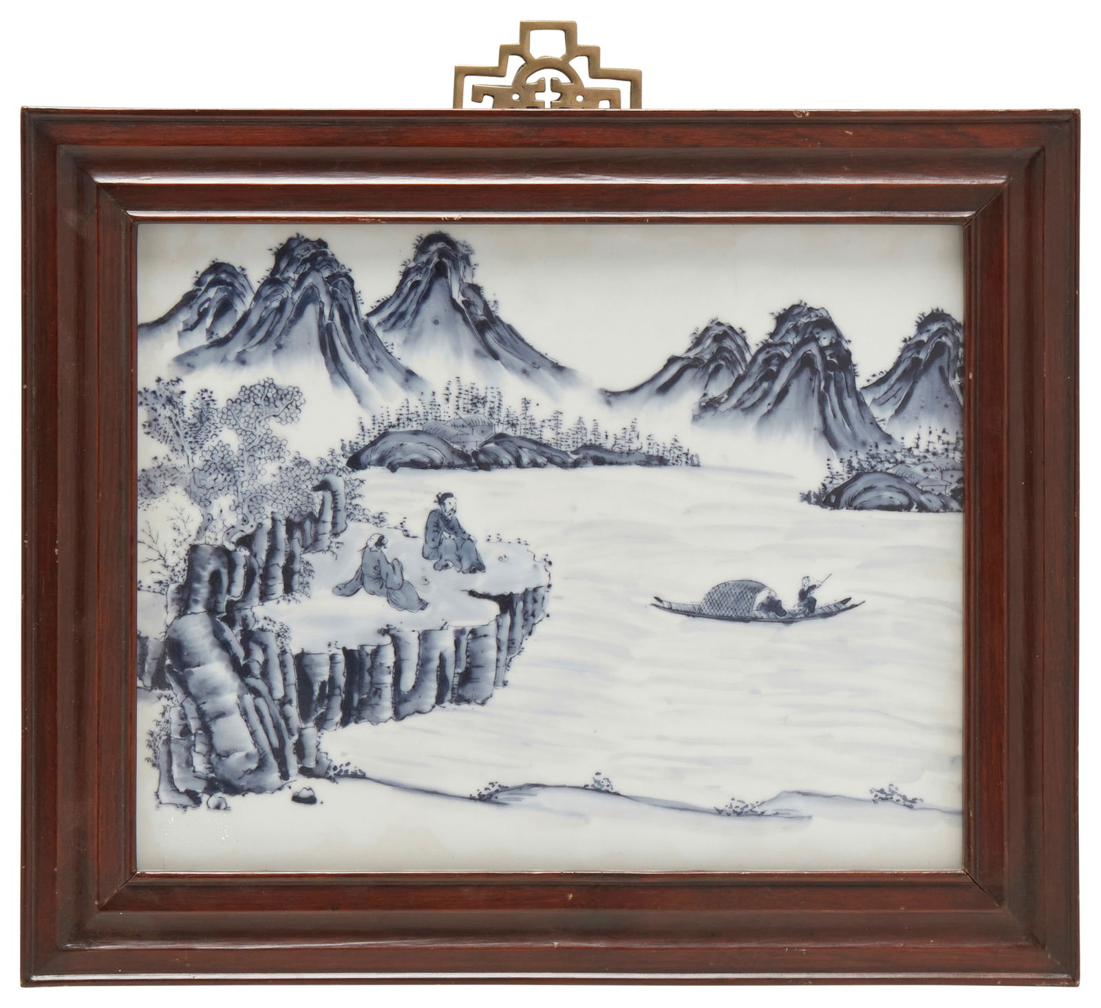 A CHINESE BLUE AND WHITE