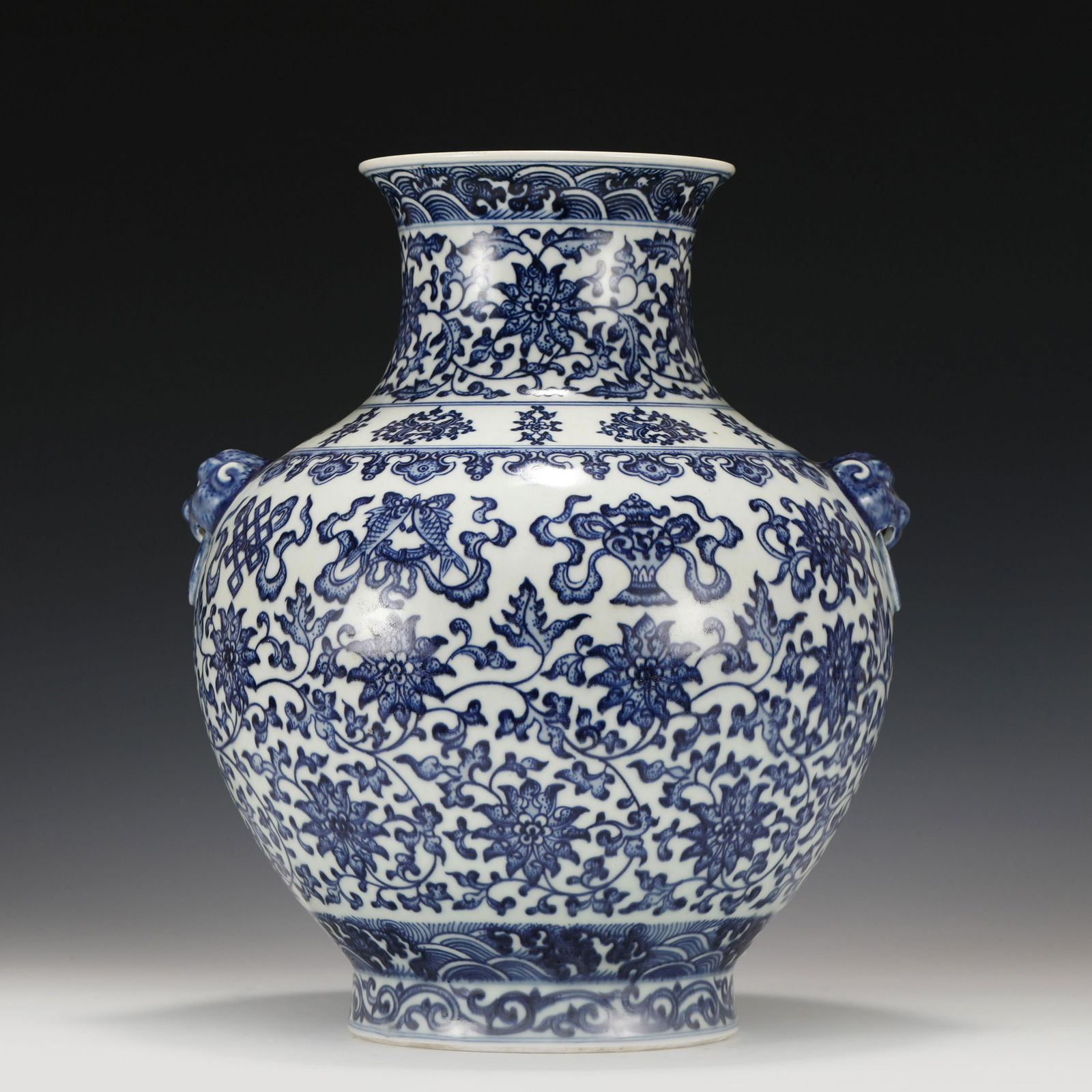 A CHINESE BLUE AND WHITE