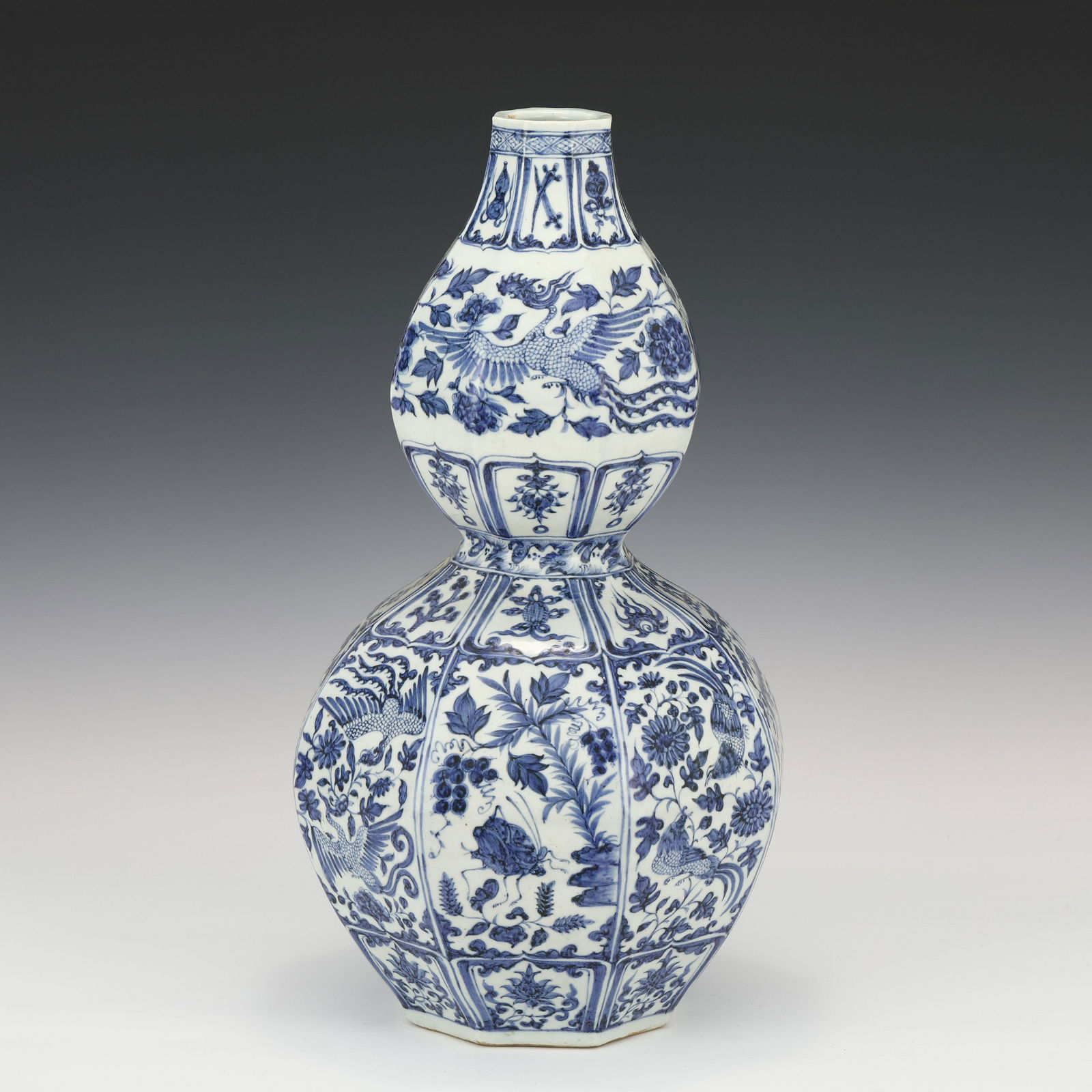 A CHINESE BLUE AND WHITE