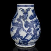 A Chinese Blue and White Porce