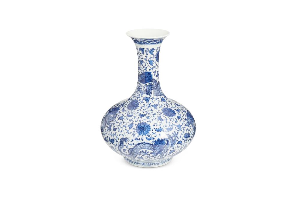 A CHINESE BLUE AND WHITE
