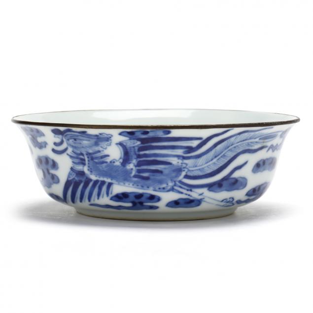 A CHINESE BLUE AND WHITE