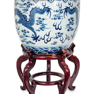 A Chinese Blue and White