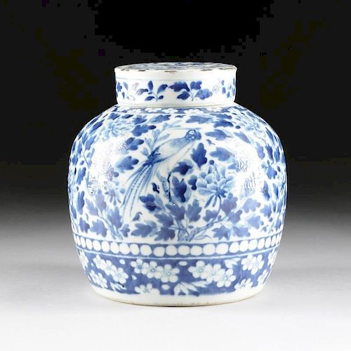 A CHINESE BLUE AND WHITE