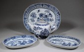 A Chinese blue and white porce