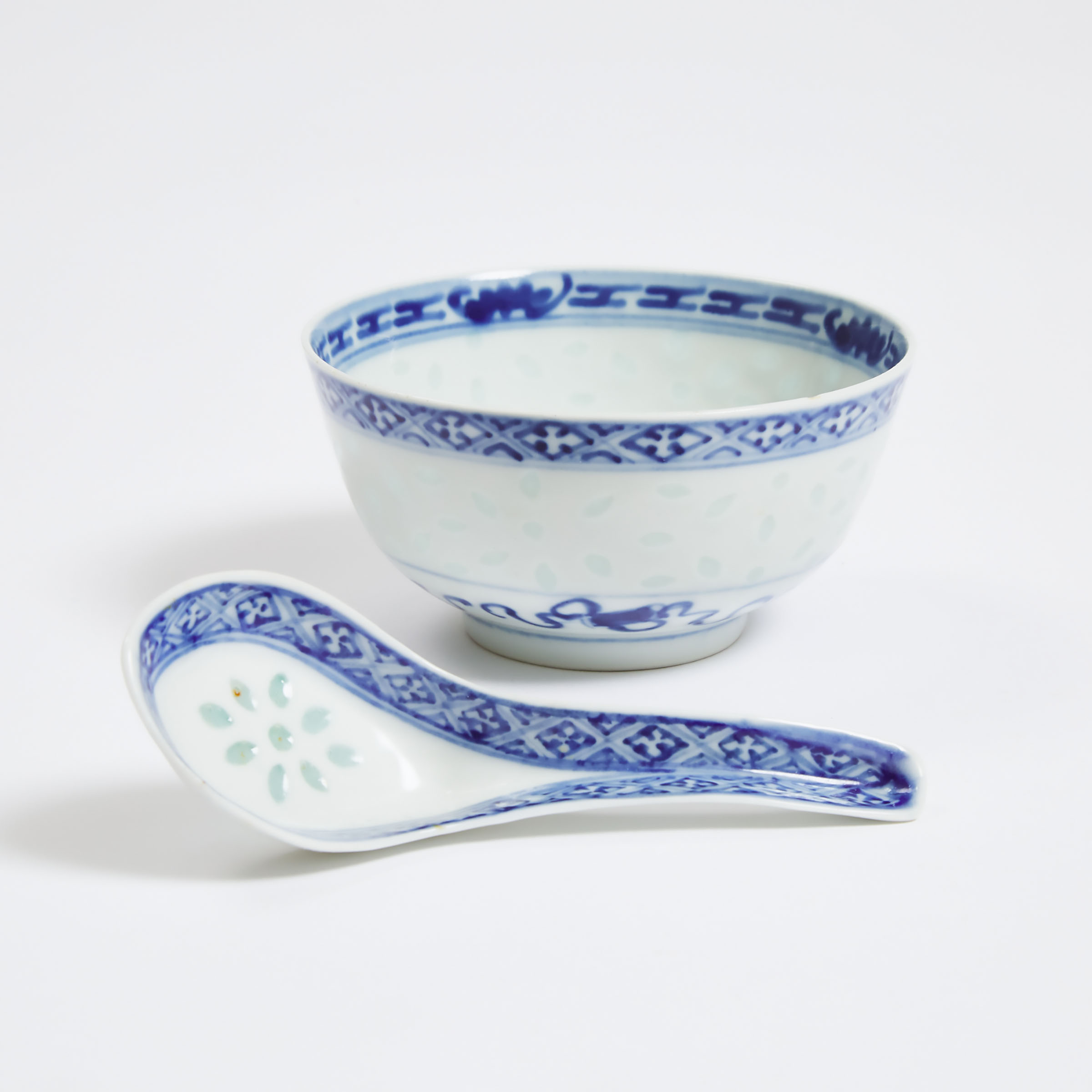 A Chinese Blue and White