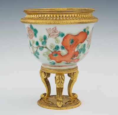 A Chinese Bowl in Ormolu Early 20th