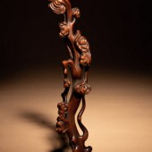 A Chinese Boxwood 'Lingzhi' Ru
