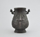 A Chinese Bronze Archaistic St