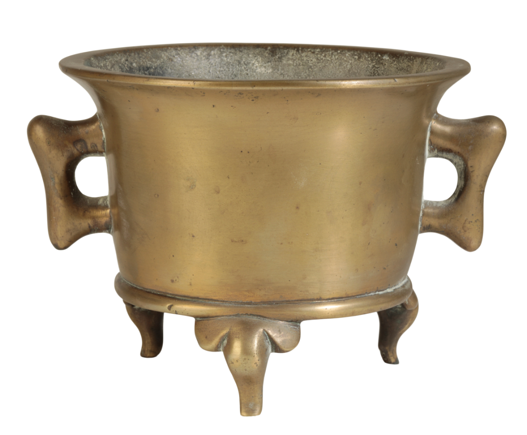 A CHINESE BRONZE CENSER Qing or