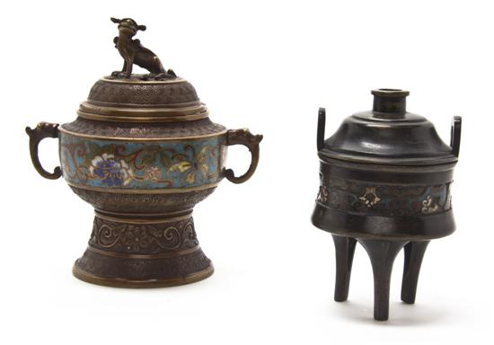 A Chinese Bronzed Censer having