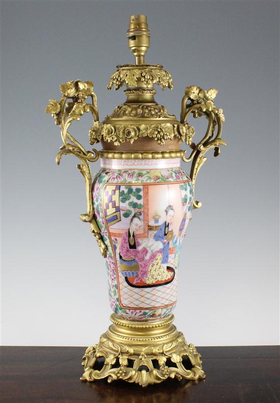 A Chinese Canton decorated