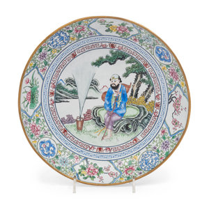 A Chinese Canton Enamel on Copper