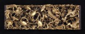 A Chinese carved and gilded wo