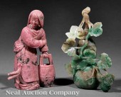 A Chinese Carved Hardstone Dou