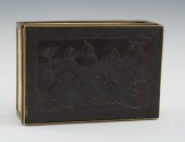 A Chinese Carved Ivory and Rec