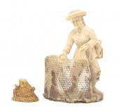 A Chinese Carved Ivory Figure