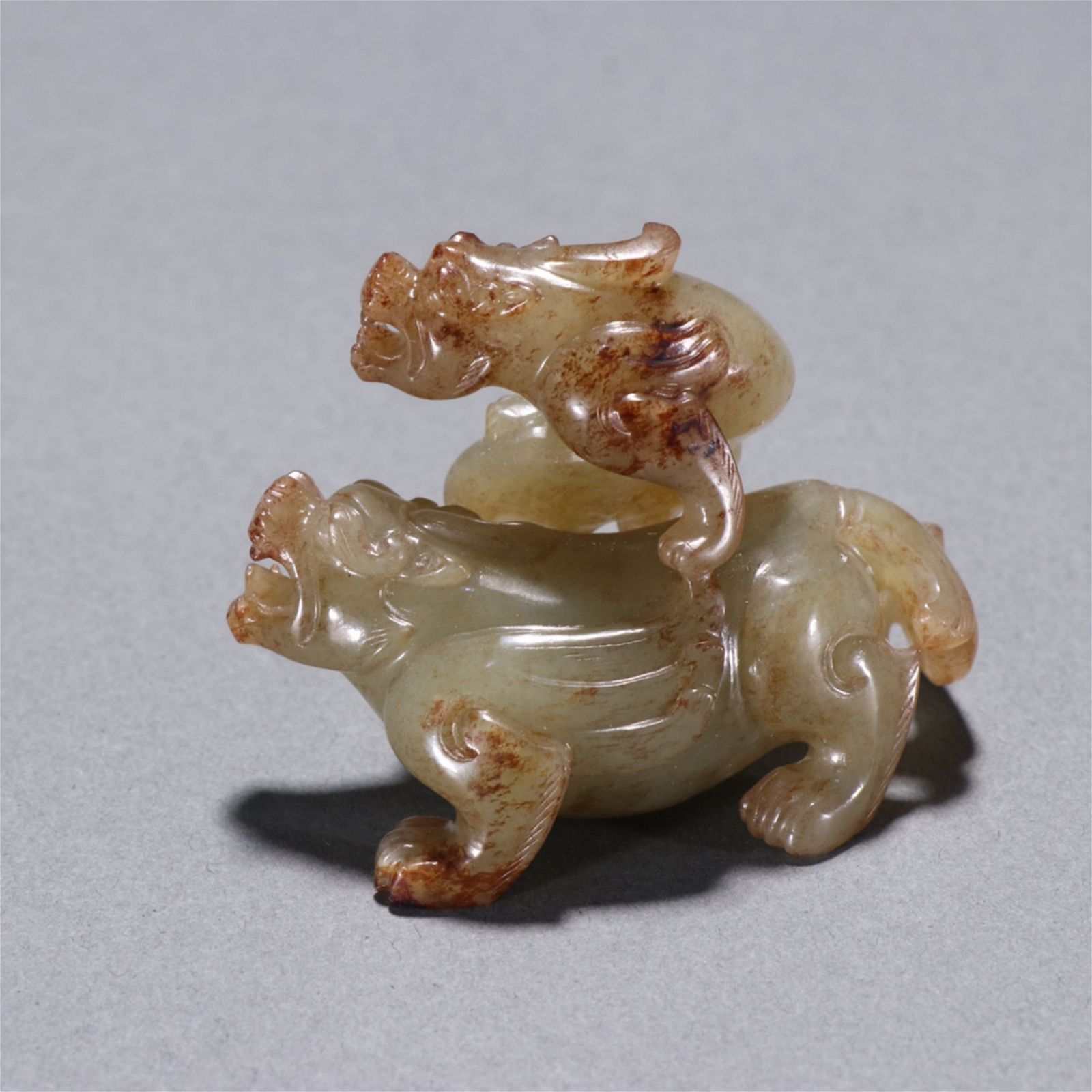 A CHINESE CARVED JADE