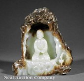 A Chinese Celadon and Russet J