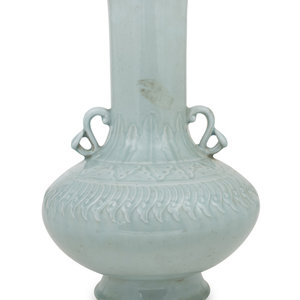 A Chinese Celadon Glazed