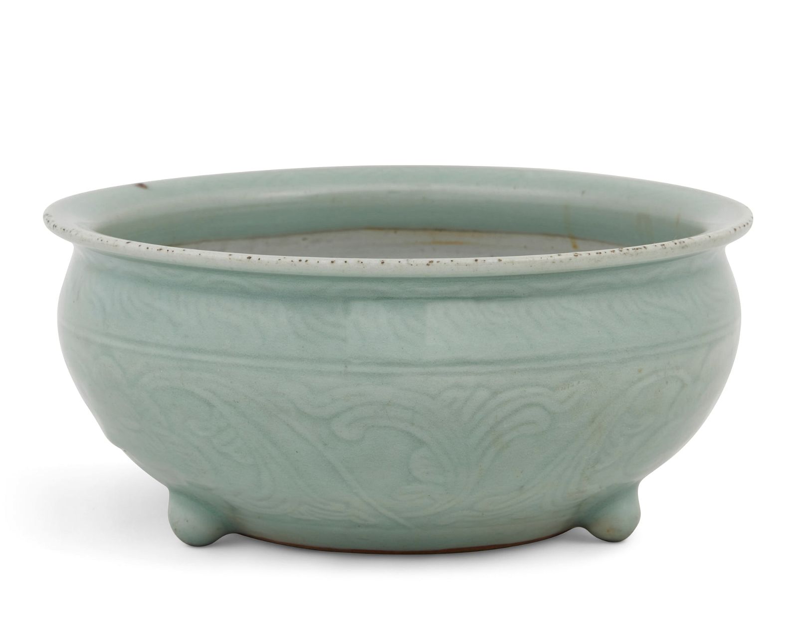 A CHINESE CELADON GLAZED