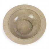 A Chinese Celadon-Glazed Porce
